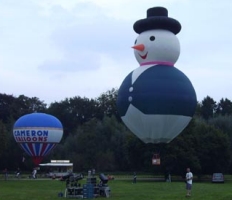 Snowman model ballooning